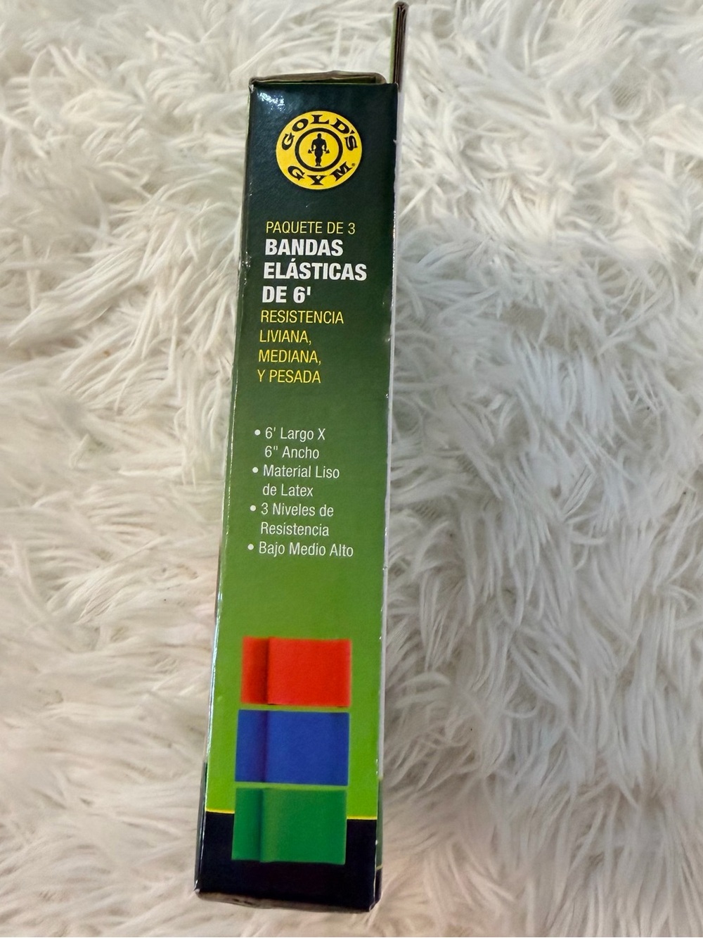 Stamina 3-Pack 6-Foot Resistance Bands Light Medium Heavy New - Picture 5 of 8